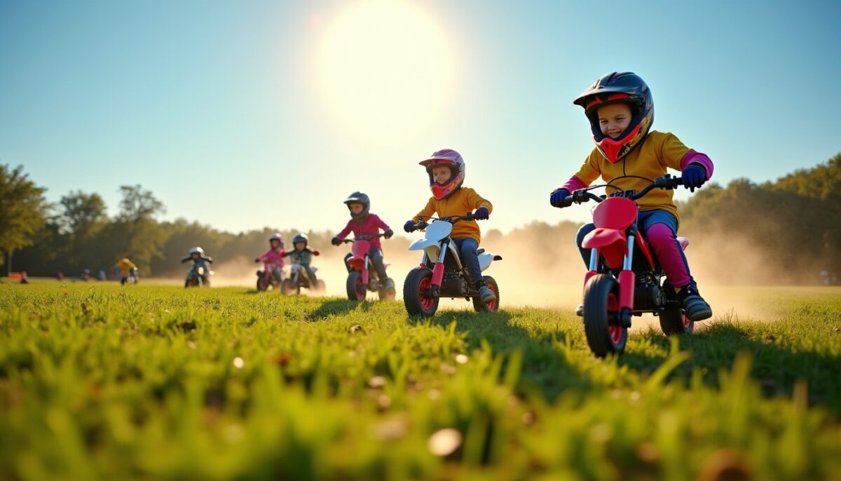 Top 8 des mini motos cross 49cc pour enfants : modèles thermiques et électriques à ne pas manquer