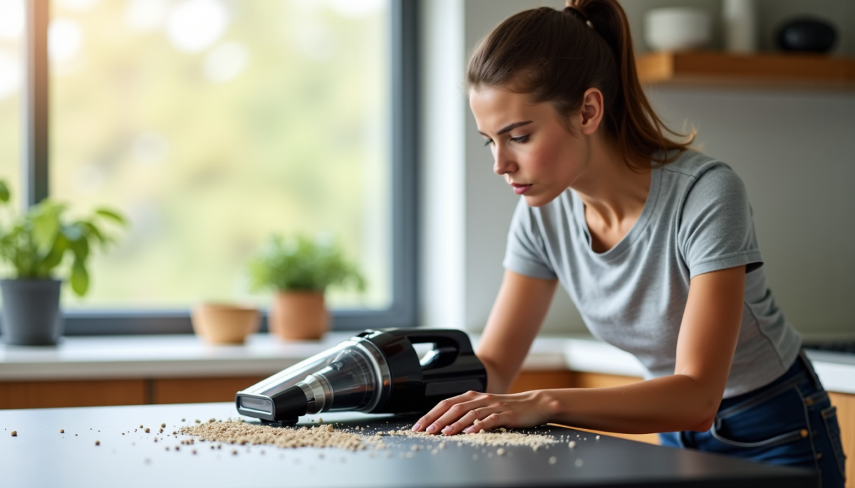 Tester l&rsquo;efficacité de votre aspirateur portable : méthode